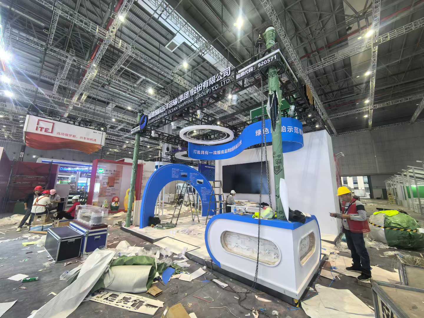 順動進博會雙展館亮相